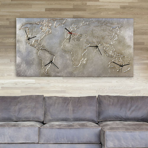 Moderne Uhr - P4546 - PINTDECOR - wandmontiert / Analog / für den Innenraum
