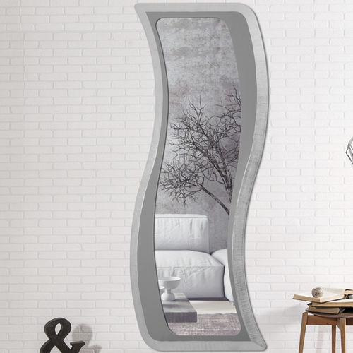 Wandmontierter Spiegel - P4270 - PINTDECOR - modern / silberfarben