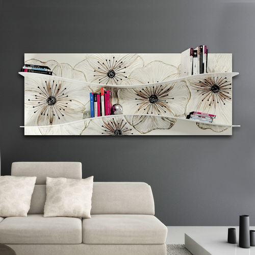 Wandmontiertes Regal - P3978 - PINTDECOR - modern / lackiertes Holz