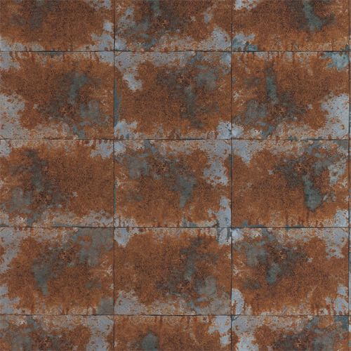 Moderne Tapete - OXIDISE - Harlequin - Motiv / Fliesenoptik / bedruckt