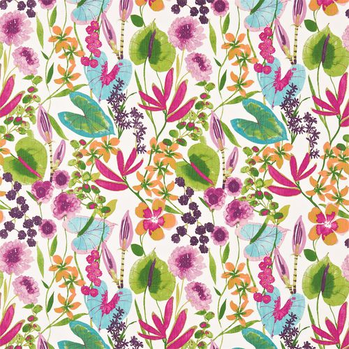 Möbelstoff - NALINA : HAMA120331 - Harlequin - für Vorhänge / Rollo / Blumenmotive