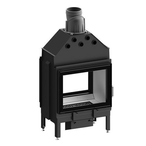 Holzkamin - ARDENTE DUO 68x53.DSS - Hitze - Einbau / Insel / doppelseitig