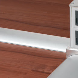Aluminium-Kabelkanal - DCS - Simon - bodenstehend / für professionellen Gebrauch