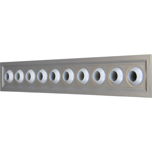 Deckenmontierter Luftdiffusor - BUGR - tecno-ventil SpA - linear / Mehrdüsen