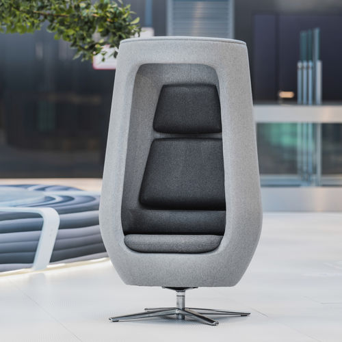 Moderner Sessel - A11 - Mikomax Smart Office - Wolle / Sperrholz / Hochlehner
