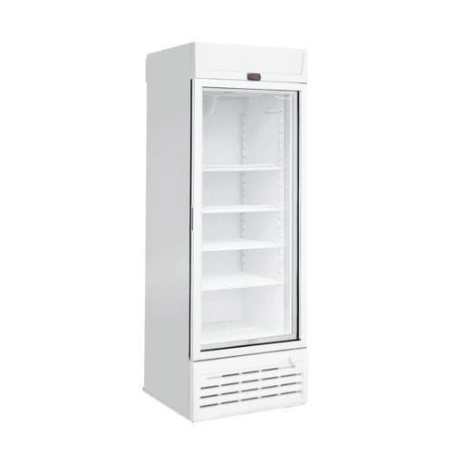 Profi-Kühlschrank - VCV 2C - Fricon - freistehend / verglast / weiß