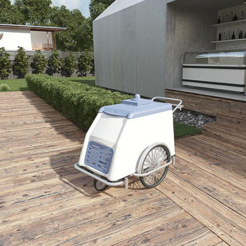 Wagen für Eis - PUSHY - Fricon - für Gewerbegebrauch / gekühlt / Metall