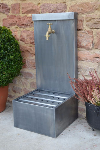 Garten-Springbrunnen - COQUELICOT - MISTERZINC - Zink / modern