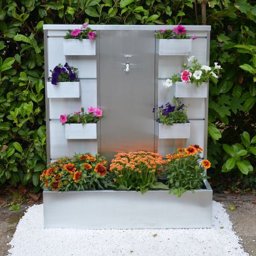 Garten-Springbrunnen - EDEN. - MISTERZINC - Zink / modern