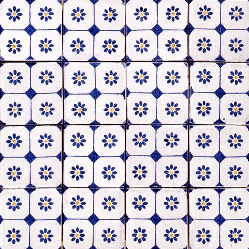 Terrakottafliesen - BLU COBALTO : B01 - Ceramiche Militello art & design S.R.L - für den Innenraum / Wand / bodenstehend
