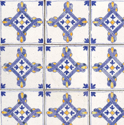 Terrakottafliesen - BLU COBALTO : BVO9 - Ceramiche Militello art & design S.R.L - für den Innenraum / Wand / bodenstehend