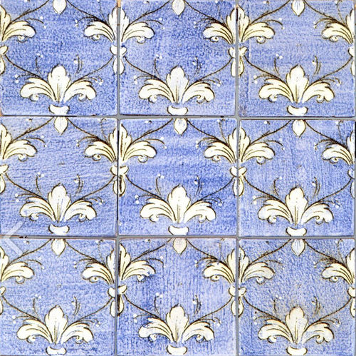 Terrakottafliesen - BLU COBALTO : B06 - Ceramiche Militello art & design S.R.L - für den Innenraum / Wand / bodenstehend