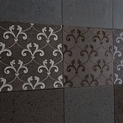 Fliesen für den Innenraum - BASALTIC - Ceramiche Militello art & design S.R.L - Wand / bodenstehend / Lavaoptik