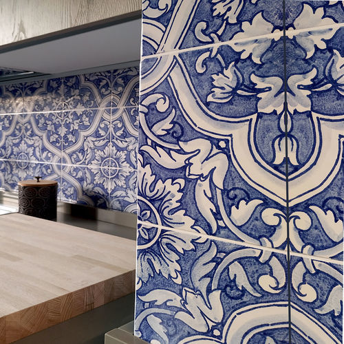 Feinsteinzeugfliesen - Blu Cobalto Azulejos FB - Ceramiche Militello art & design S.R.L - Keramik / Terrakotta / poliert
