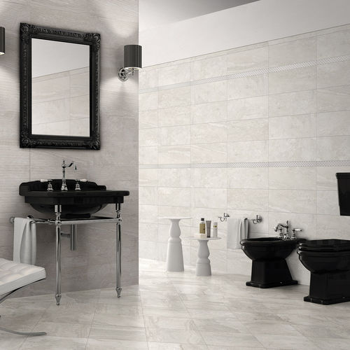 Feinsteinzeugfliesen - SPA STONES - CERAMICA EURO - poliert / für den Innenraum / Wand