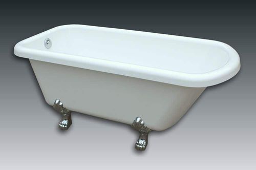 Ovale Badewanne - Clarisse Lion - WATERGAME COMPANY - freistehend / für Wohnungen / zur beruflichen Nutzung