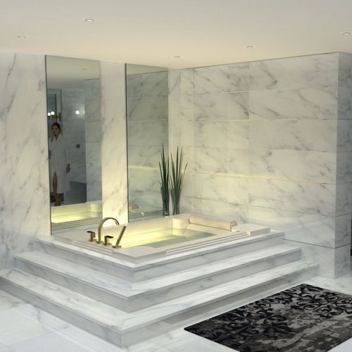 Badewanne für Wohnungen - Majesty - WATERGAME COMPANY - zur beruflichen Nutzung / Verbundwerkstoff / modern