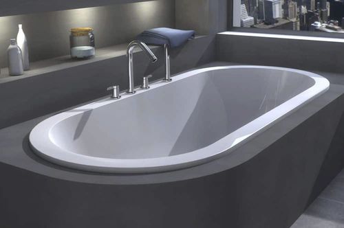 Ovale Badewanne - City - WATERGAME COMPANY - für Wohnungen / zur beruflichen Nutzung / Verbundwerkstoff