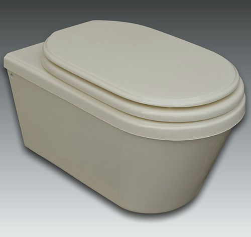 Wandhängendes WC - THEOS 2 - WATERGAME COMPANY - Keramik / für Privatgebrauch / für Gewerbegebrauch