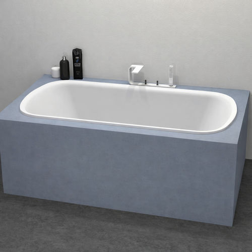 Ovale Badewanne - EMMA - WATERGAME COMPANY - für Wohnungen / zur beruflichen Nutzung / Verbundwerkstoff