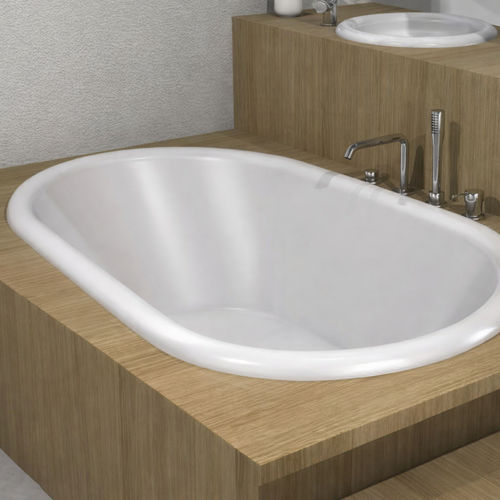 Ovale Badewanne - BELGRAVIA - WATERGAME COMPANY - für Wohnungen / zur beruflichen Nutzung / Verbundwerkstoff