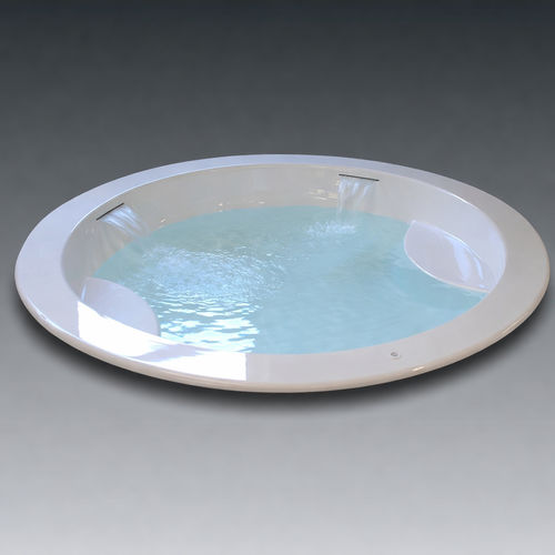 Runde Badewanne - EXCEL ROYALE - WATERGAME COMPANY - für Wohnungen / zur beruflichen Nutzung / Verbundwerkstoff