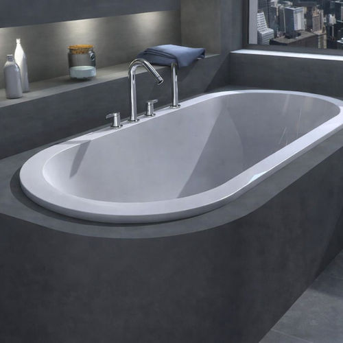 Ovale Badewanne - CITY - WATERGAME COMPANY - für Wohnungen / zur beruflichen Nutzung / Verbundwerkstoff