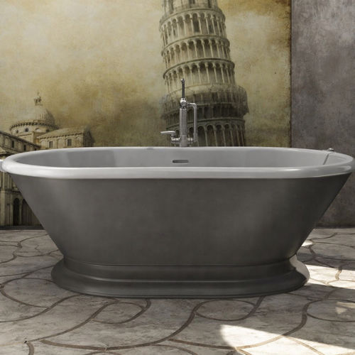 Ovale Badewanne - PALAZZO - WATERGAME COMPANY - freistehend / für Wohnungen / zur beruflichen Nutzung