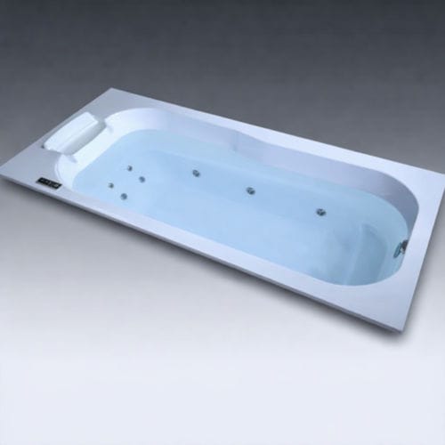 Hot Tub / Einbau - HYDROBATH - WATERGAME COMPANY - rechteckig / 1 Platz / Verbundwerkstoff