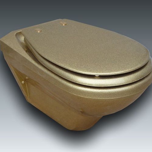 Wandhängendes WC - NEW SEAT 1 - WATERGAME COMPANY - Keramik / für Privatgebrauch / oval