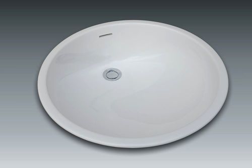 Einbauwaschbecken - MOON - WATERGAME COMPANY - Verbundwerkstoff / Mattfinish / Hochglanz