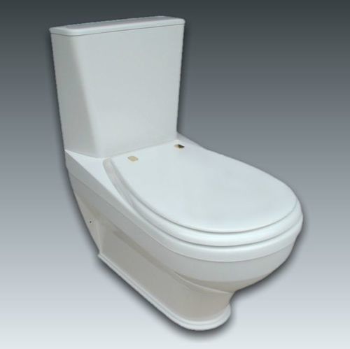Monoblock-WC - SEAT 3 - WATERGAME COMPANY - bodenstehend / Keramik / für Privatgebrauch