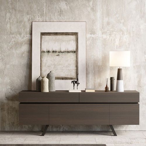 Modernes Sideboard - BILBAO - Laskasas - Holz / Metall / mit Regal