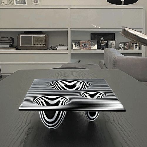 Muranoglas-Tischdekoration - ISAMU - veveglass - handgefertigt / modern / individuell gestaltbar
