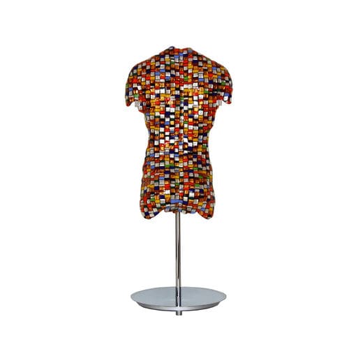 Metallskulptur - BODY - veveglass - Muranoglas / bodenstehend / freistehend