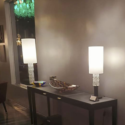 Muranoglas-Tischdekoration - OVAL MAIA - veveglass - für Büro