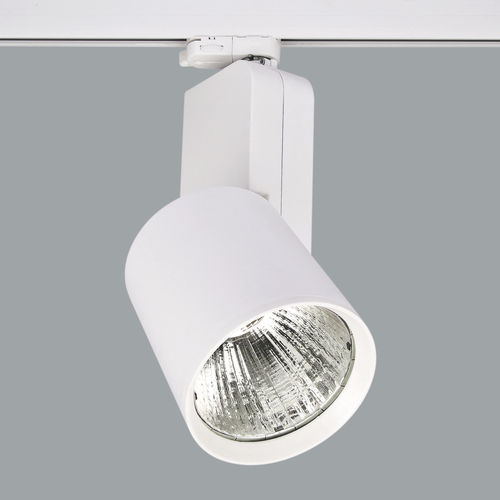 LED-Schienenleuchte - LALE BRIDGESPOT / I01.MLT.30852 - Avolux - rund / Aluminiumguss / Glas