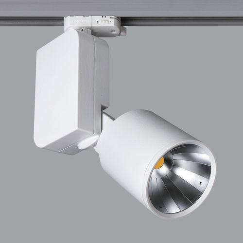 LED-Schienenleuchte - MINI LALE BRIDGESPOT / I01.MLT.31850 - Avolux - rund / Aluminiumguss / Glas