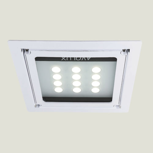Einbaudownlight - BENZIN CANOPY / O07.WL.16200 - Avolux - LED / quadratisch / IP66