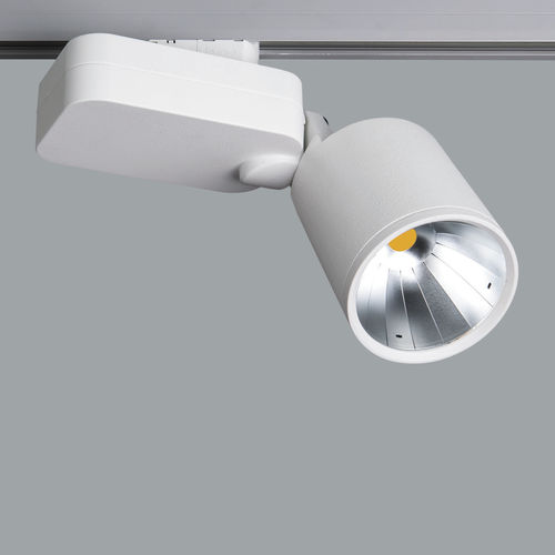 LED-Schienenleuchte - MINI LALE BRIDGESPOT / I01.MLT.31855 - Avolux - rund / Aluminiumguss / Glas
