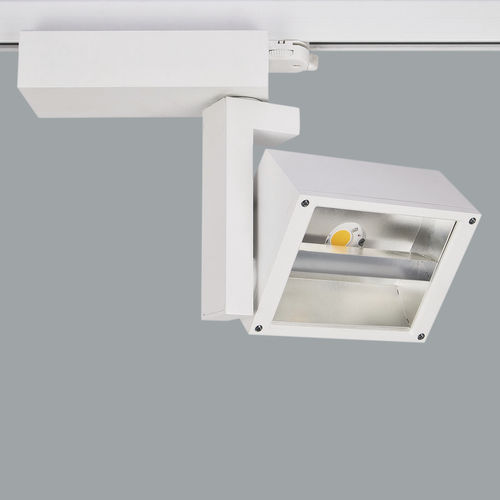 LED-Schienenleuchte - PURELITE BRIDGESPOT / I01.MLT.40238 - Avolux - rechteckig / Aluminiumguss / Glas