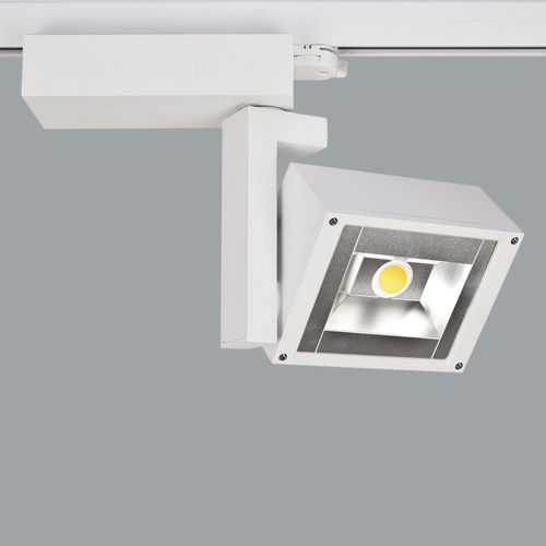 LED-Schienenleuchte - PURELITE BRIDGESPOT / I01.MLT.40239 - Avolux - rechteckig / Aluminiumguss / Glas