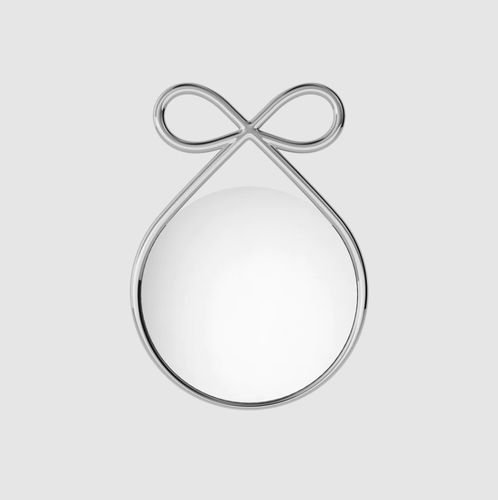 Wandmontierter Spiegel - RIBBON - Qeeboo - für Gewerbegebrauch / modern / rund