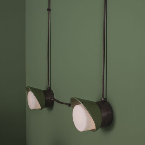 Moderne Wandleuchte - CHAPEAU - TOSCOT - für den Innenraum / für Außenbereich / Aluminium