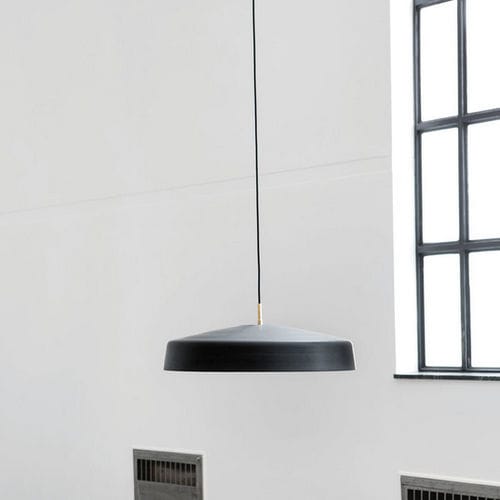 Hängelampe - DOME - Lambert et Fils - Aluminium / Messing / Stahl