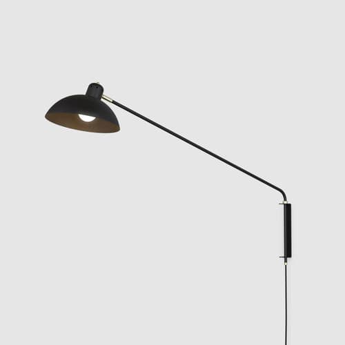 Moderne Wandleuchte - (LRG) - Lambert et Fils - für den Innenraum / Aluminium / Messing