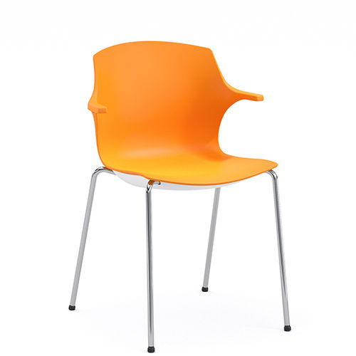 Moderner Bürostuhl - LINEA FRILL  - Brado S.P.A. - Holz / drehbar / für Gewerbegebrauch