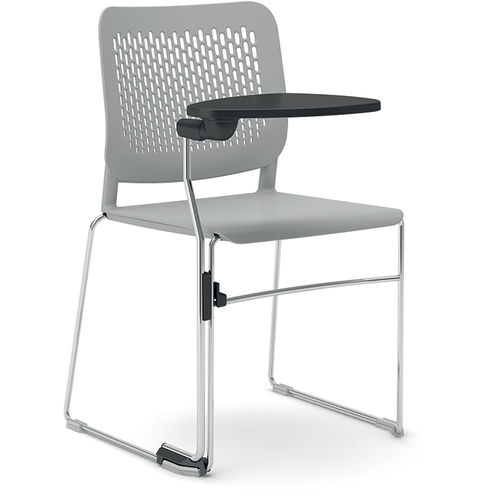 Moderner Bürostuhl - LINEA MALIKA: KIT 186 MALIKA/F - Brado S.P.A. - Kunststoff / mit Ablage / für Gewerbegebrauch