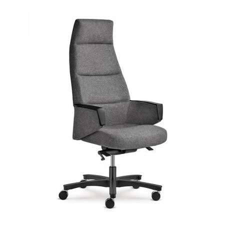 Moderner Chefsessel - CHARM  - LD Seating s.r.o. - Stoff / Polyurethan / Aluminium