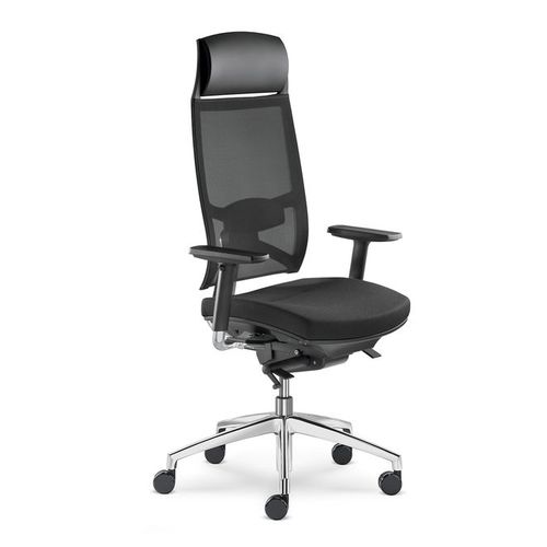 Moderner Chefsessel - STORM  - LD Seating s.r.o. - Nylon / Aluminium / mit Kopfstütze